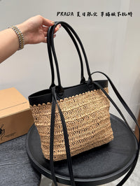 Raffia Tote Bag
