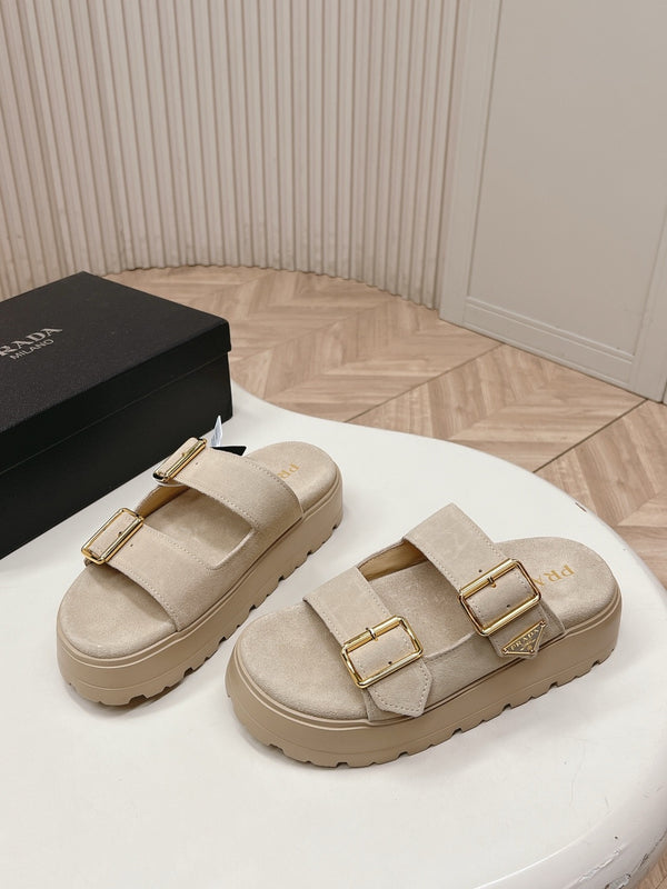Platform Flat Sandals