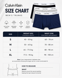 Cotton Stretch Low Rise Trunks 3-Pack