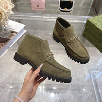 Horsebit Ankle Boots