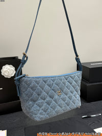 Denim Clutch Bag