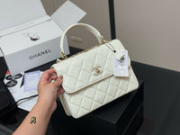 Top Handle Flap Bag