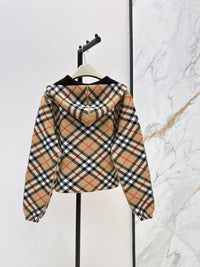 26S Check Hooded Jacket