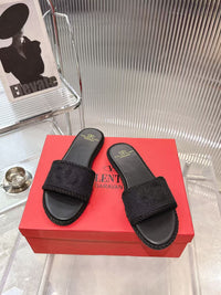 VLogo Espadrille Slides