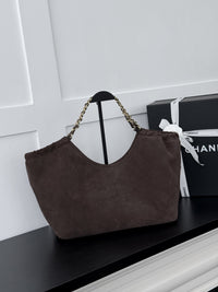 26C Suede Shopping Tote