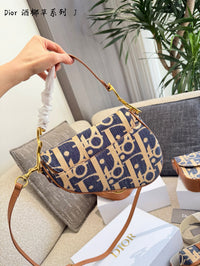 Oblique Saddle Bag
