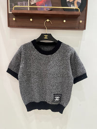 Logo Short Sleeve Sweater