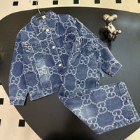Logo Denim Set