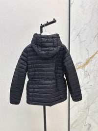 26S Raie Hooded Short Down Jacket