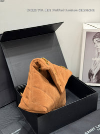 Suede Loulou Shoulder Bag