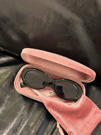 Acetate Oval Sunglasses