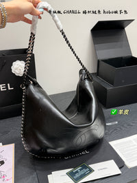 Modern Chain Hobo Bag