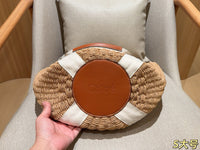 Woody Large Basket Tote Bag
