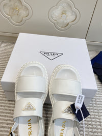 Leather Platform Sandals