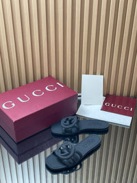 Interlocking G Slide Sandals