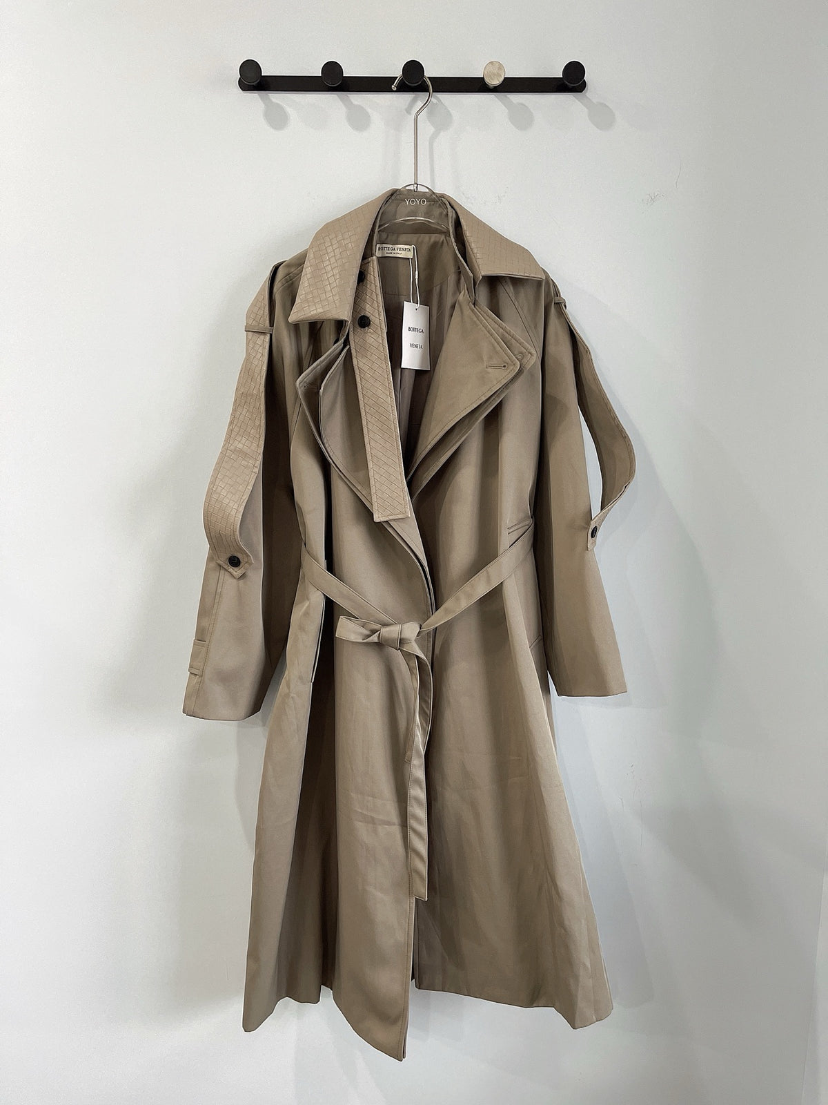 Intrecciato Trench Coat