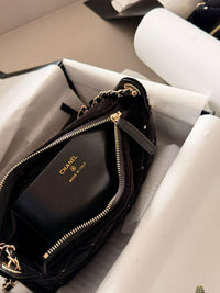 Pearl Crush Velvet Bag