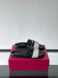 Garavani VLogo Calf Leather Slides