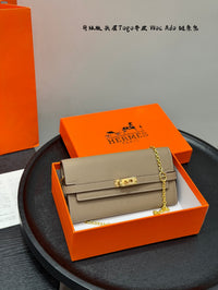 Kelly To Go Wallet Togo Leather