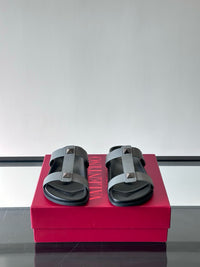 Garavani VLogo Calf Leather Slides