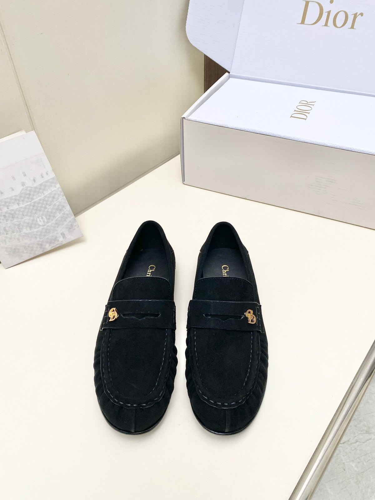 Suede Loafers