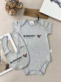 Bear Logo Bodysuit & Bib Set