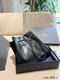 Brushed Leather Tote Bag