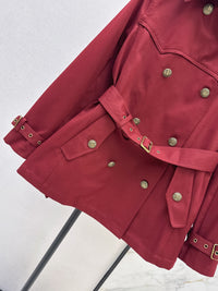 26S Tropical Gabardine Trench Coat
