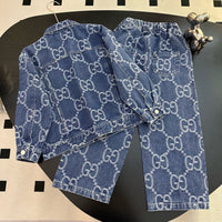Logo Denim Set