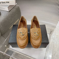Quilted Leather Loafers