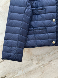 26S Braided Trim Short Down Jacket