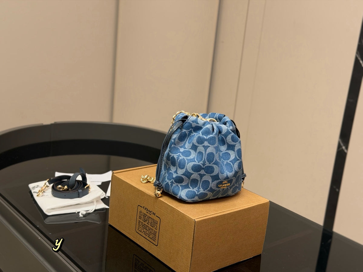 Faye Mini Drawstring Bag