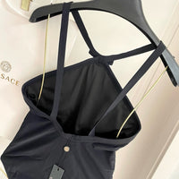 Logo One Piece Swimsuit