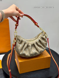 Denim Dumpling Bag