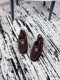 26S Shearling Loafers