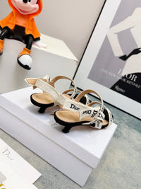 J'Adior Slingback Kitten Heel Sandals