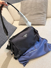 Re-Nylon & Saffiano Leather Shoulder Bag