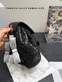 Caro Cannage Leather Backpack