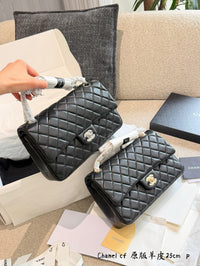 25 Lambskin Flap Bag