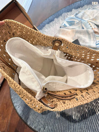 Raffia Tote Bag