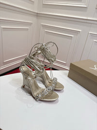 Fanny Jolly Embellished Leather Sandals