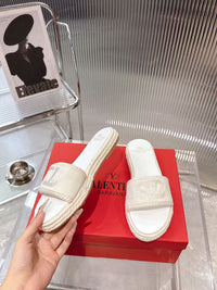 VLogo Espadrille Slides