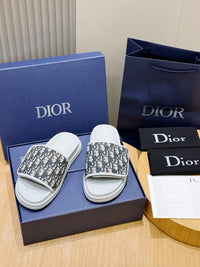 Oblique Slide Sandals