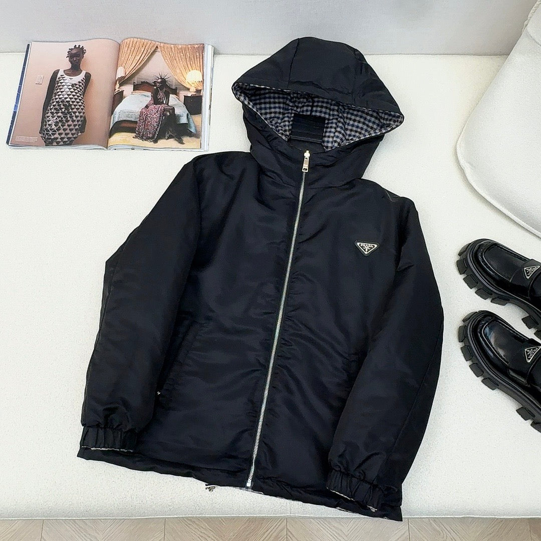 Re-Nylon Hooded Jacket