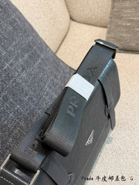 Leather Messenger Bag
