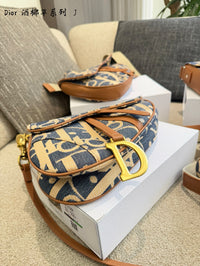 Oblique Saddle Bag