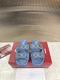 Canvas Slide Sandals