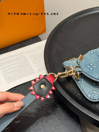 Monogram Denim Pochette Trio Set