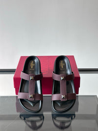 Garavani VLogo Calf Leather Slides