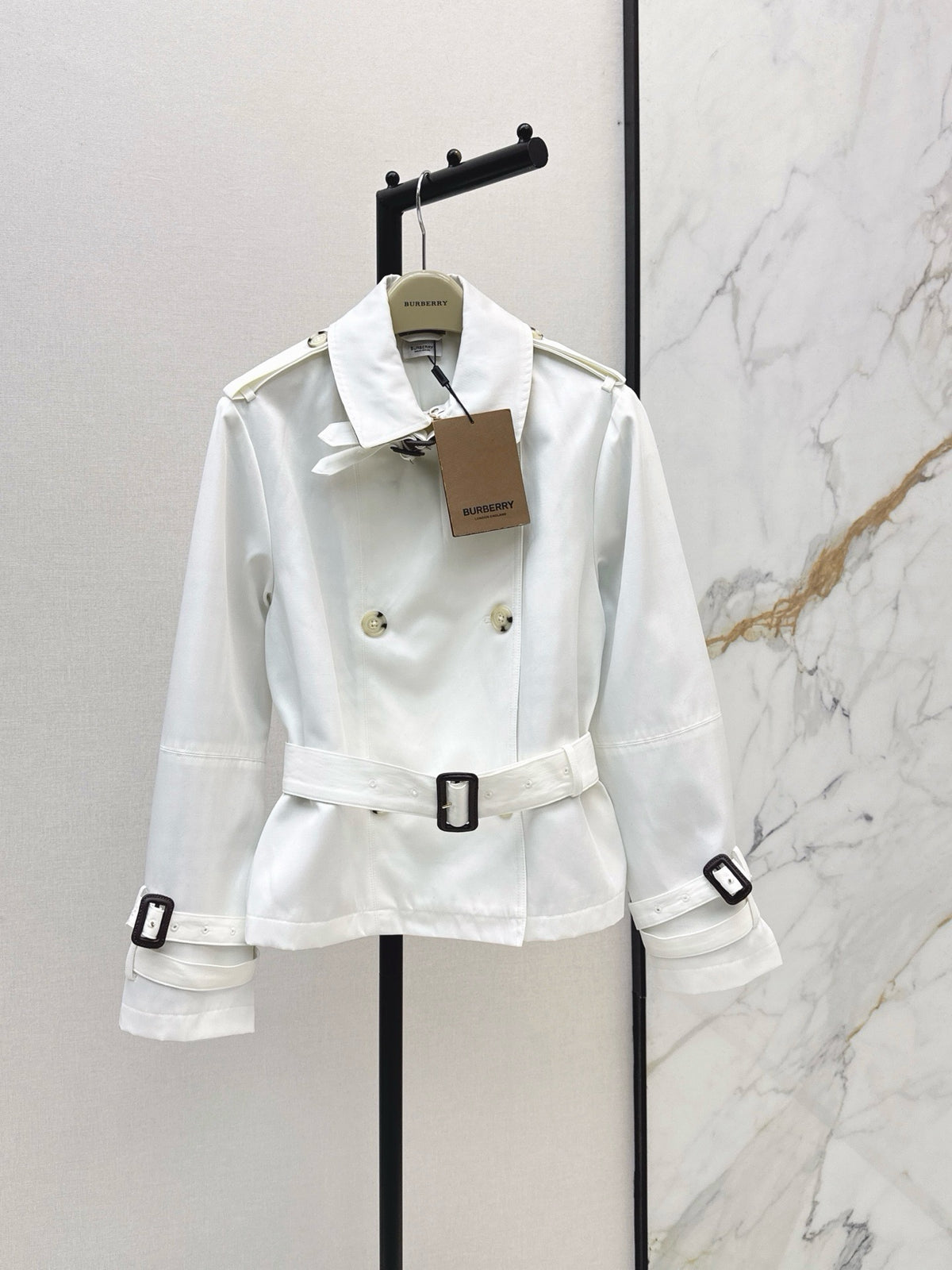 Tropical Gabardine Swarby Trench Jacket